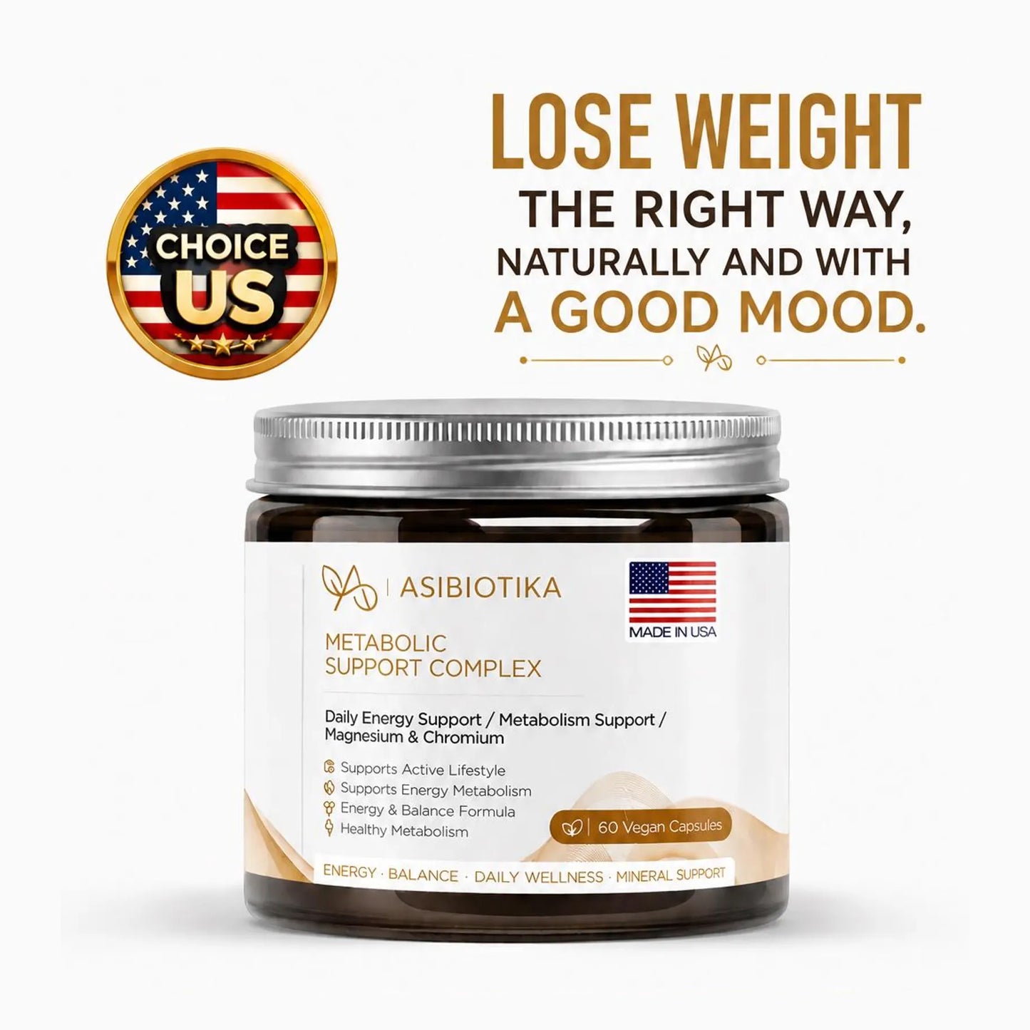 ASIBIOTIKA Metabolic Support Complex
